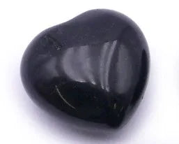 Coeur en Obsidienne Noire - Pierres de Terre Happy
