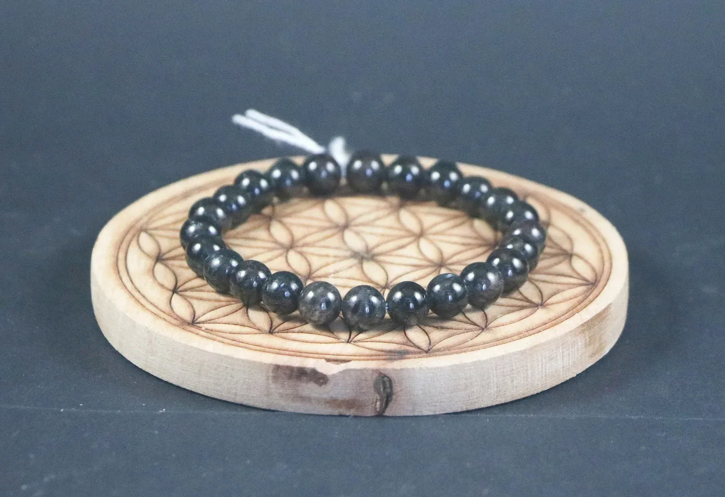 Bracelet en Astrophillyte A 8mm - Pierres de Terre Happy