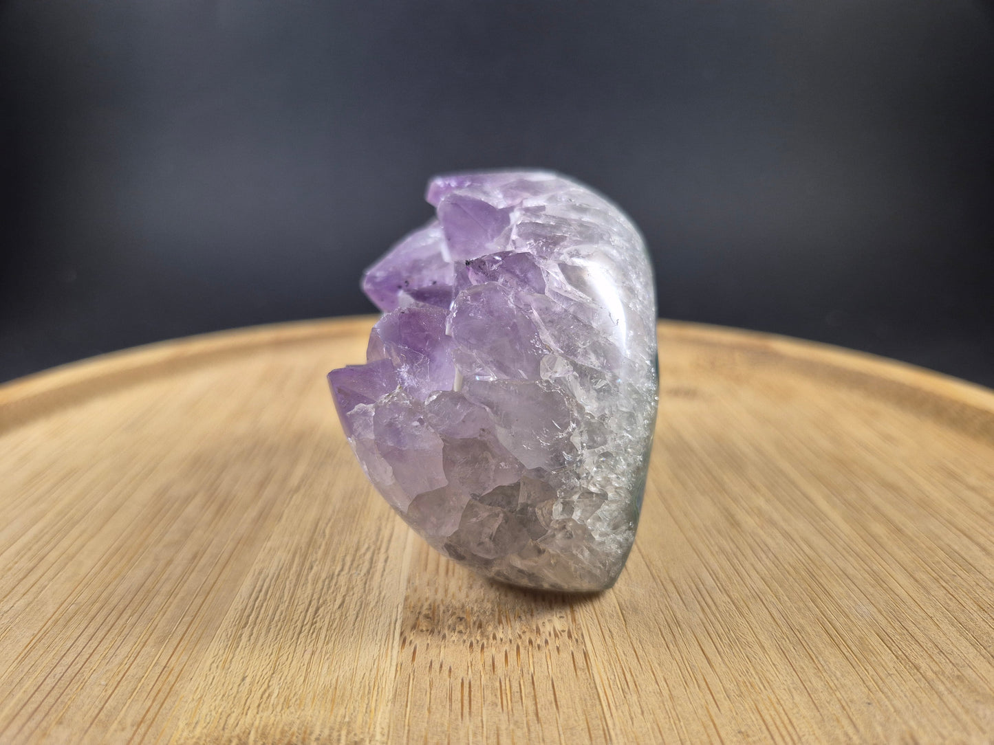 Géode d'Améthyste 238g