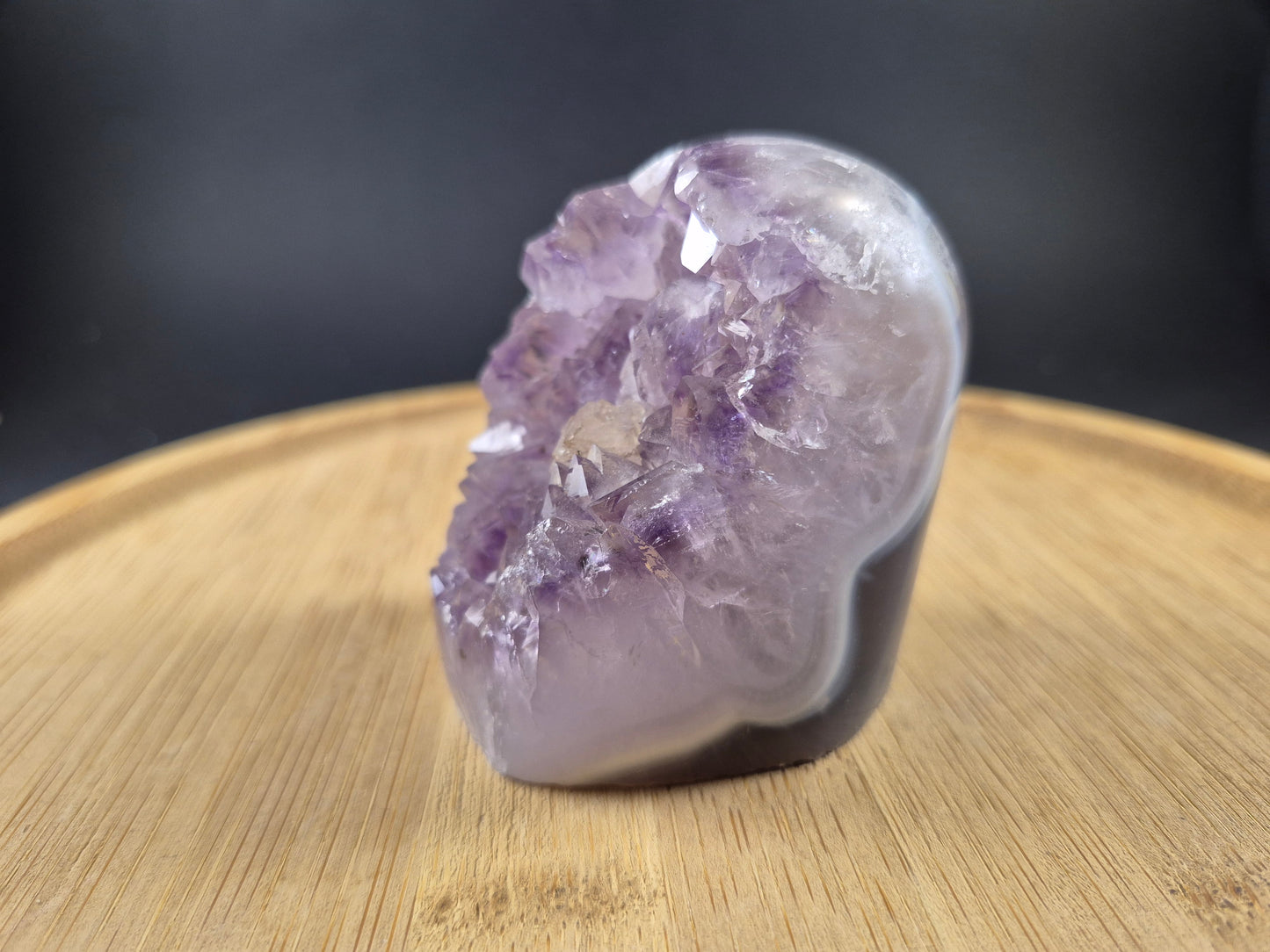 Géode d'Améthyste 265g