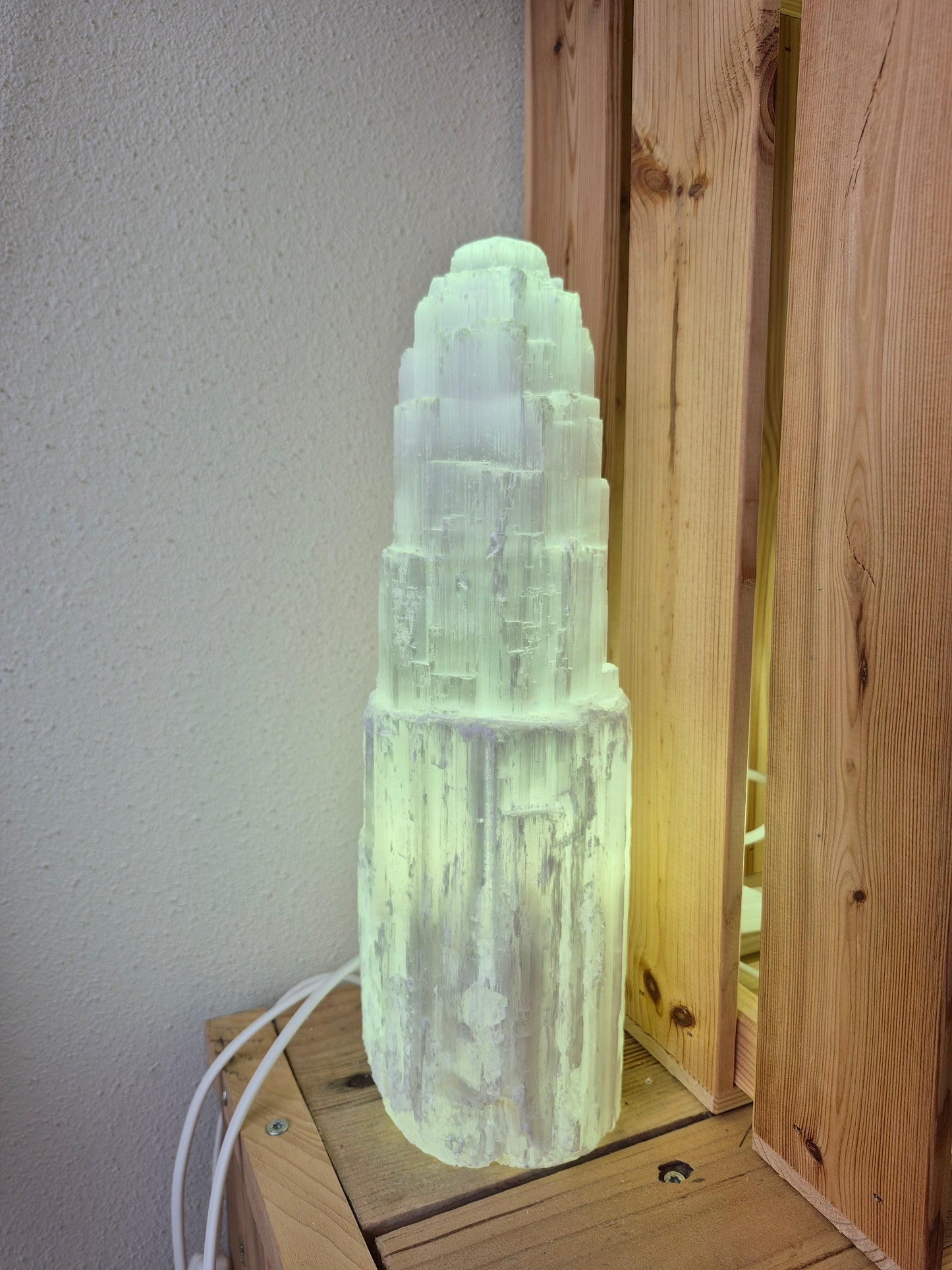 Lampe en Sélénite 30cm