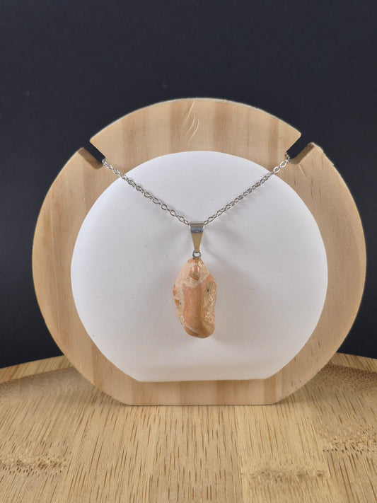 pendentif en Jaspe léopard