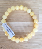 Bracelet en Calcite Orange 8mm - Pierres de Terre Happy