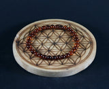 Bracelet en Ambre cognac foncé 5.5mm - Pierres de Terre Happy