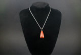 Pendentif bullet en Jaspe rouge - Pierres de Terre Happy