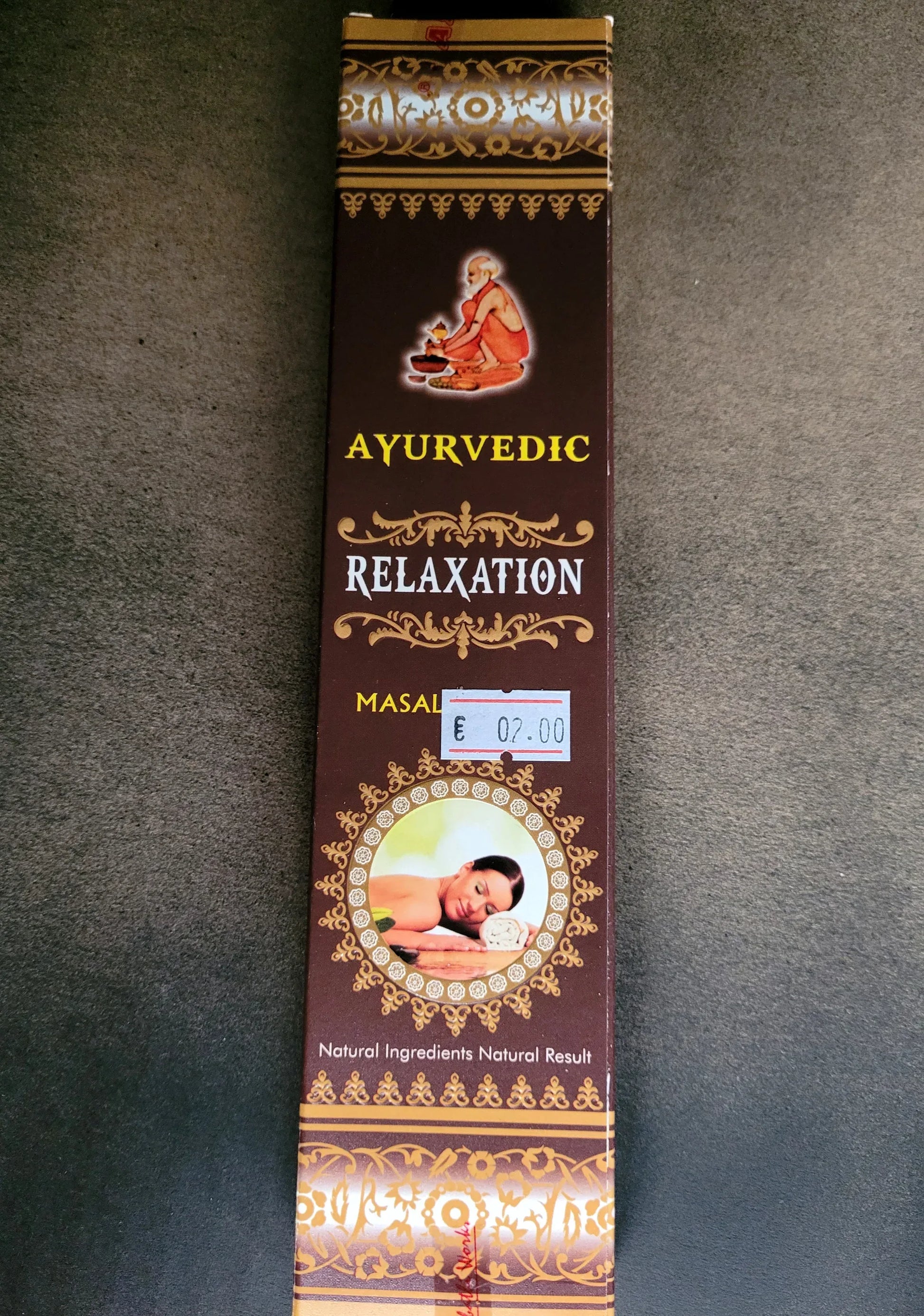 Encens Ayurvedic Relaxation - Pierres de Terre Happy