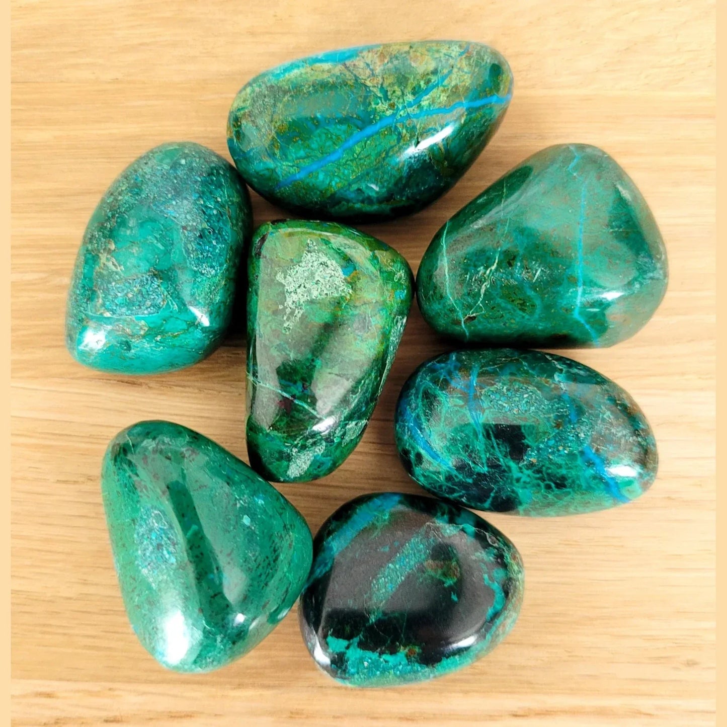 Chrysocolle - Pierres de Terre Happy