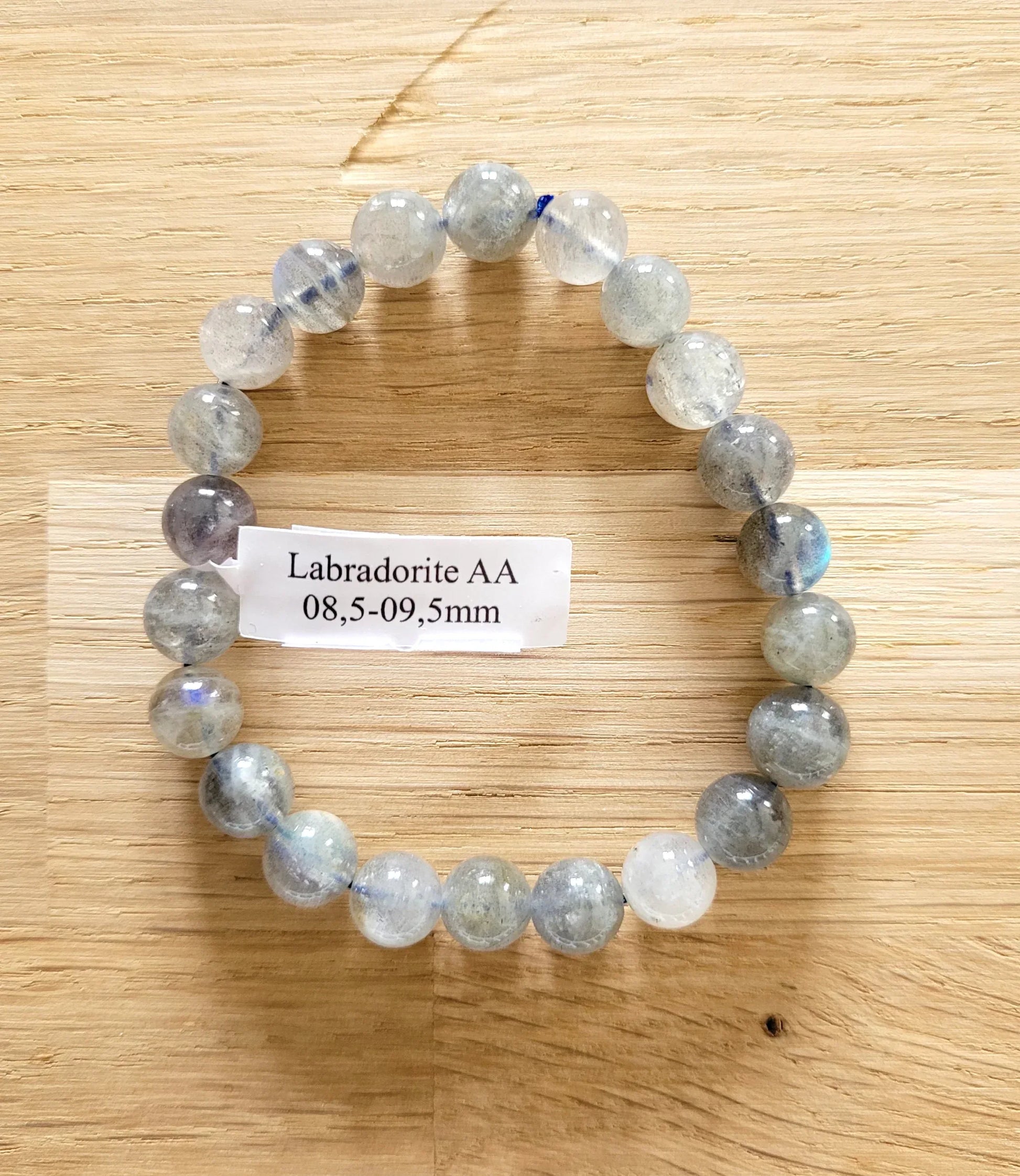 Bracelet en Labradorite 8mm 1 - Pierres de Terre Happy