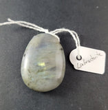 Pendentif pierre percée en Labradorite - Pierres de Terre Happy