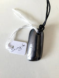Pendentif pierre roulée en Shungite - Pierres de Terre Happy