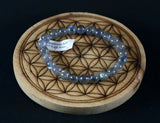 Bracelet en Labradorite 8mm AA+ - Pierres de Terre Happy