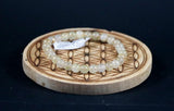 Bracelet en Cristal de roche rutile 7mm - Pierres de Terre Happy