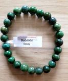 Bracelet en Budstone 8mm - Pierres de Terre Happy