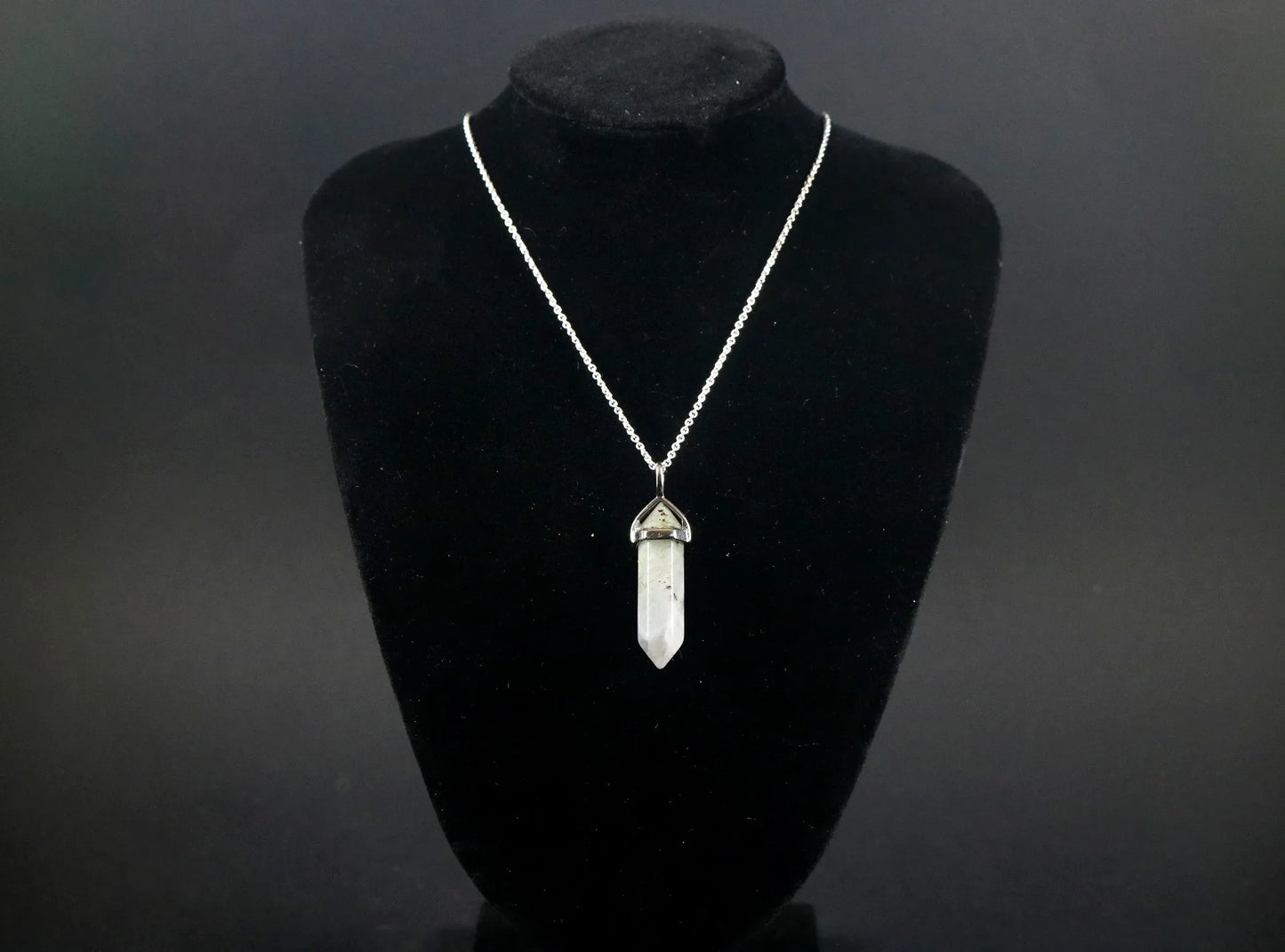 Pendentif pointe en Labradorite - Pierres de Terre Happy