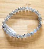 Bracelet en Labradorite 6mm AA - Pierres de Terre Happy