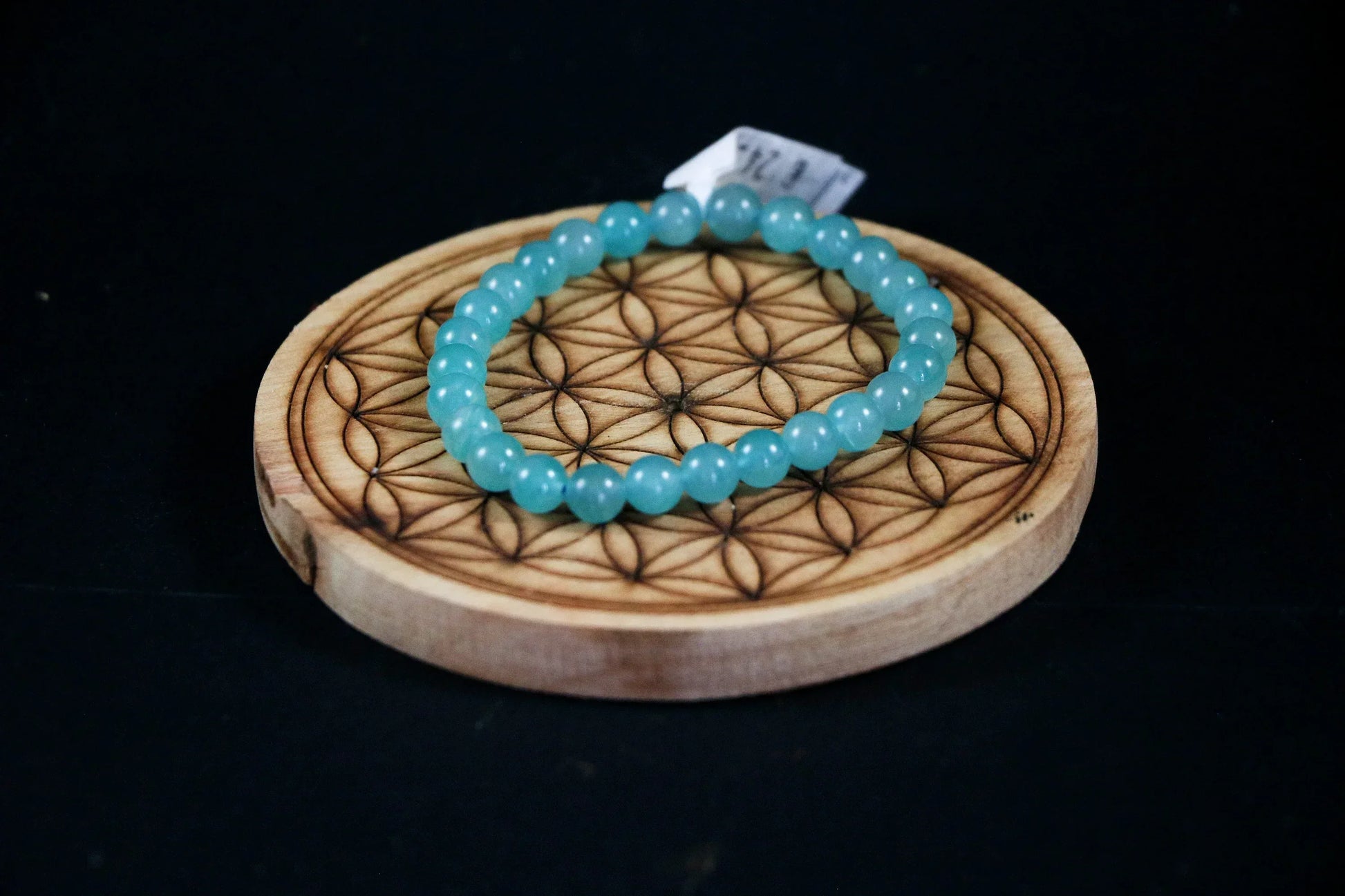 Bracelet en Amazonite Etats Unis AA 6mm - Pierres de Terre Happy