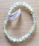 Bracelet en Préhnite 6mm - Pierres de Terre Happy