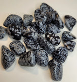 Obsidienne flocon de neige - Pierres de Terre Happy
