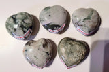 Coeur en Agate arbre - Pierres de Terre Happy