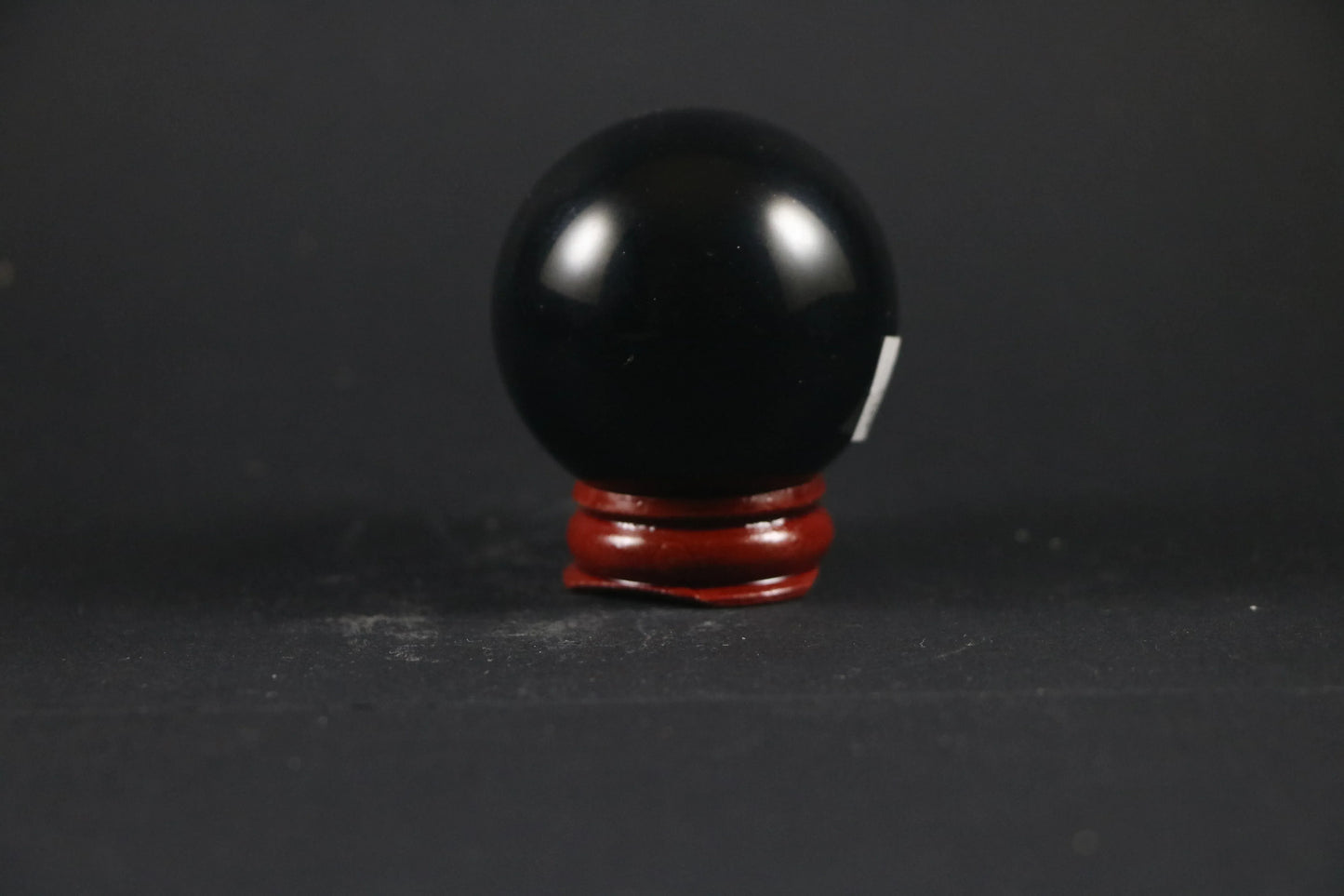 Sphère en Obsidienne oeil celeste - Pierres de Terre Happy
