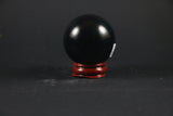 Sphère en Obsidienne oeil celeste - Pierres de Terre Happy