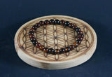 Bracelet en Ambre cognac foncé 6.5mm - Pierres de Terre Happy