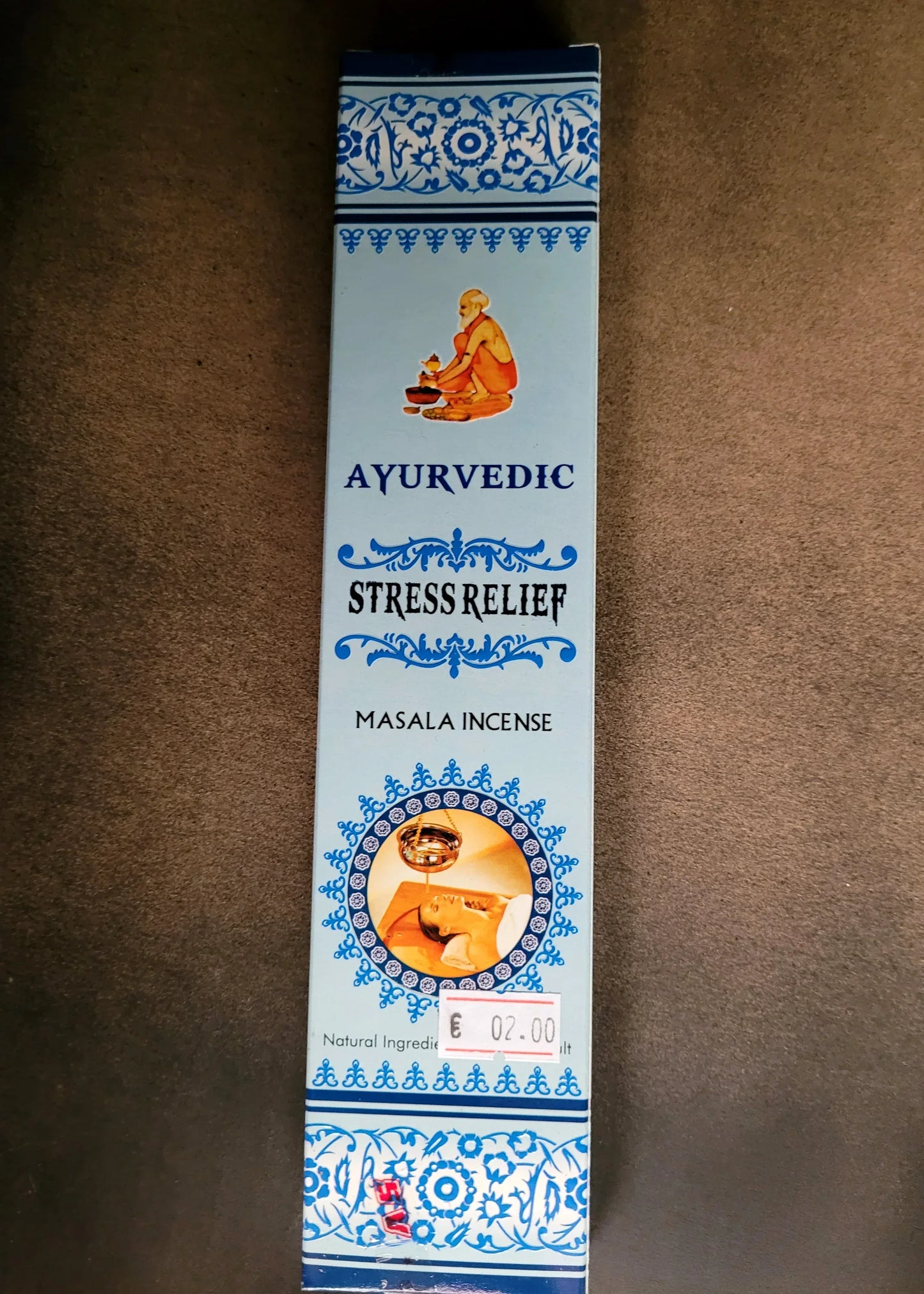 Encens Ayurvedic Stress Relief - Pierres de Terre Happy