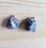 Pendentif Pierre Brute en Lapis Lazuli - Pierres de Terre Happy