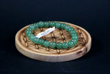 Bracelet 8mm en Aventurine verte - Pierres de Terre Happy