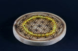 Bracelet en Ambre jaune 6.5mm - Pierres de Terre Happy