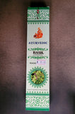 Encens Ayurvedic Basil - Pierres de Terre Happy