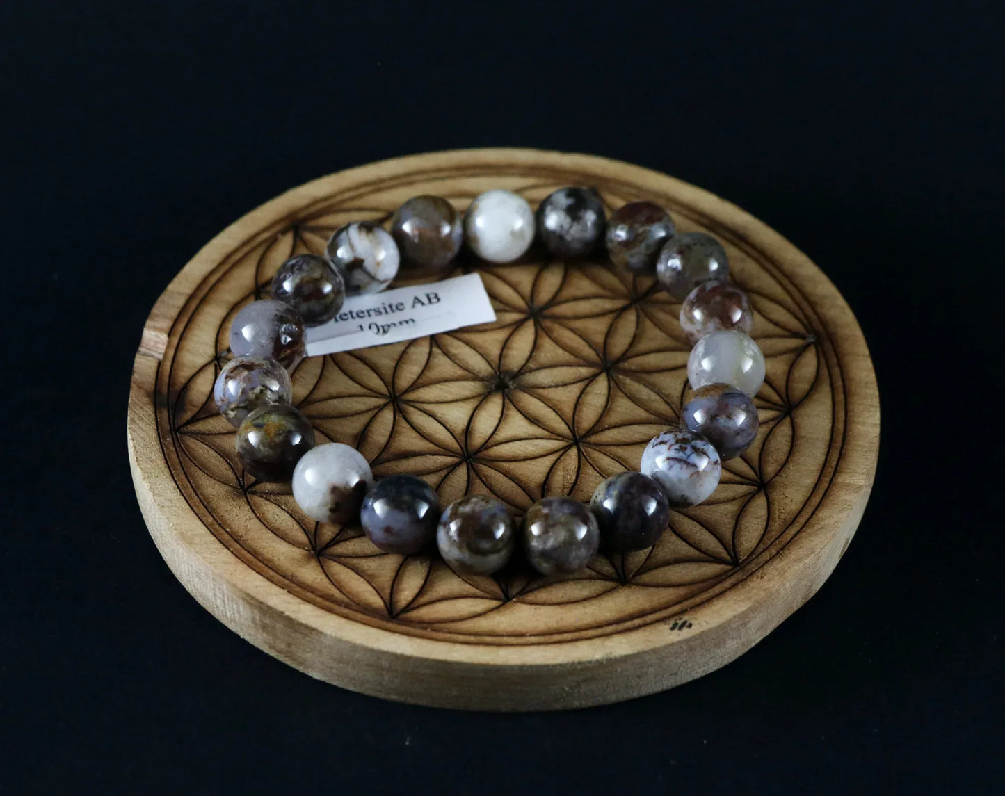 Bracelet en Pietersite 10mm - Pierres de Terre Happy