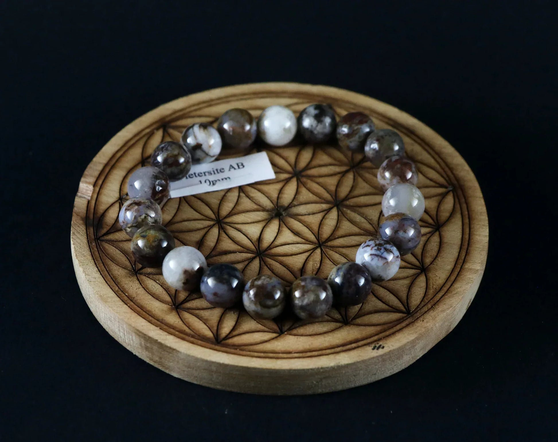 Bracelet en Pietersite 10mm - Pierres de Terre Happy