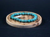 Bracelet en Amazonite Russie A+ 8mm - Pierres de Terre Happy