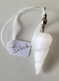 Pendentif spirale en Sélénite - Pierres de Terre Happy