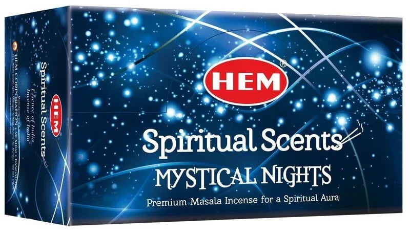 Encens HEM Mystical night - Pierres de Terre Happy