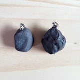 Pendentif Pierre Brute en Hématite - Pierres de Terre Happy