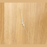 Chainette en argent 50cm - Pierres de Terre Happy