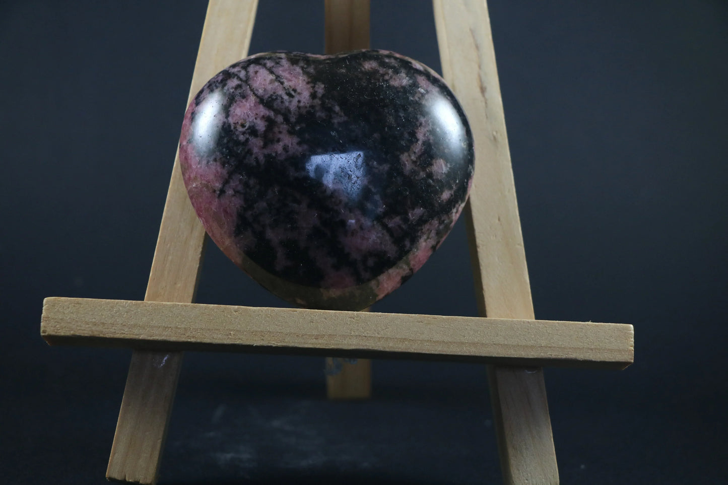 Coeur en Rhodonite - Pierres de Terre Happy