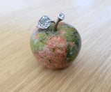 Pomme en Unakite - Pierres de Terre Happy
