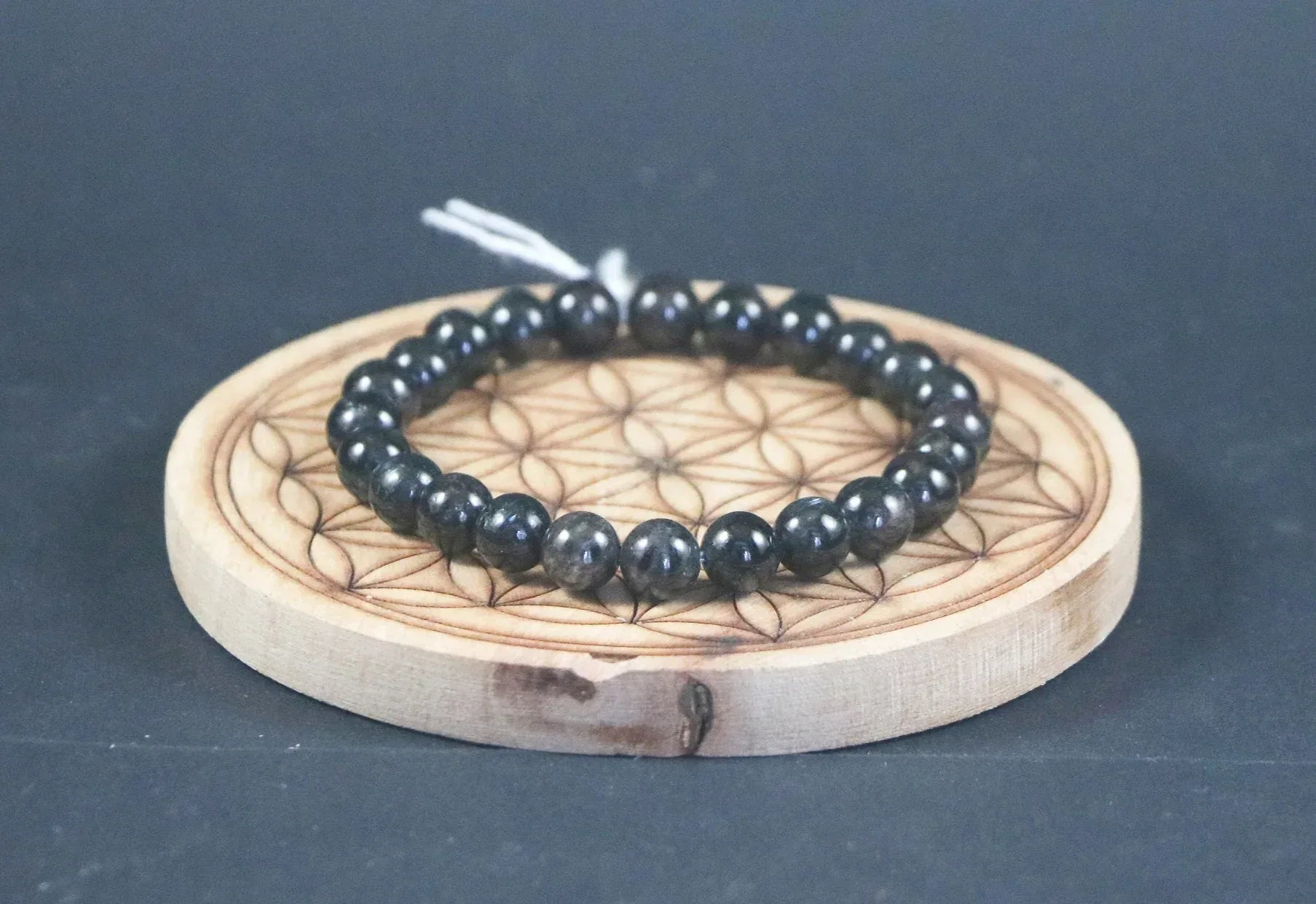 Bracelet en Astrophillyte A 8mm - Pierres de Terre Happy