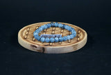 Bracelet en Aigue marine 6mm Brésil A - Pierres de Terre Happy