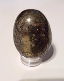 Oeuf en Pyrite - Pierres de Terre Happy