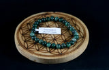 Bracelet en Emeraude 6mm - Pierres de Terre Happy