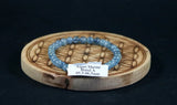 Bracelet en Aigue marine 5,5 à 6,5mm Brésil A - Pierres de Terre Happy