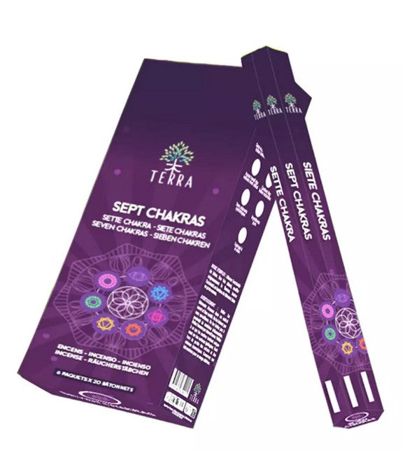 Encens Terra 7 chakras