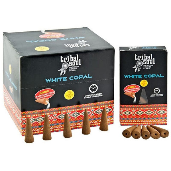 Encens Tribal Soul Copal blanc back flow
