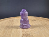 Bouddha indien en Fluorine violette
