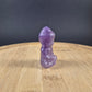Bouddha indien en Fluorine violette