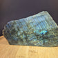 Bloc semi poli en Labradorite 533g